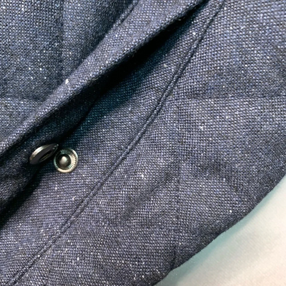 Sz Various Quilted Wool-Blend Bomber Jacket